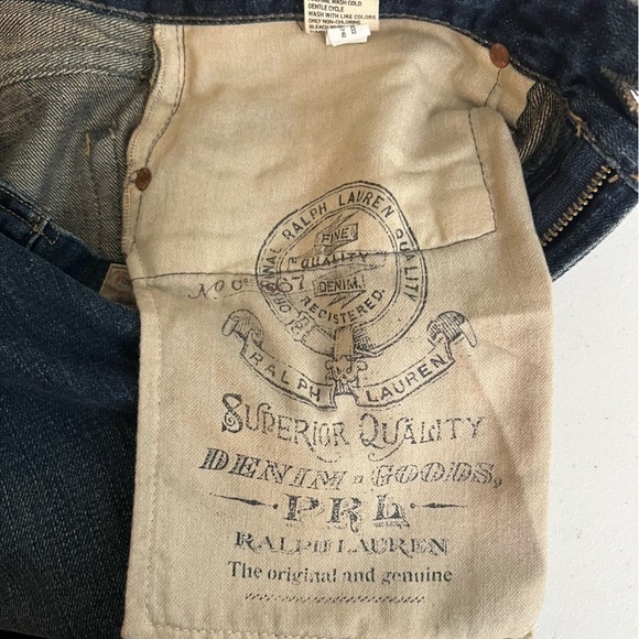 POLO Ralph Lauren Finest Made Denim Men’s Cotton Straight Leg Jeans 32 X… - Picture 14 of 16